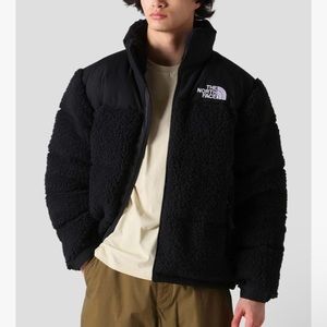 North Face Nuptse Sherpa Puffer Jacket